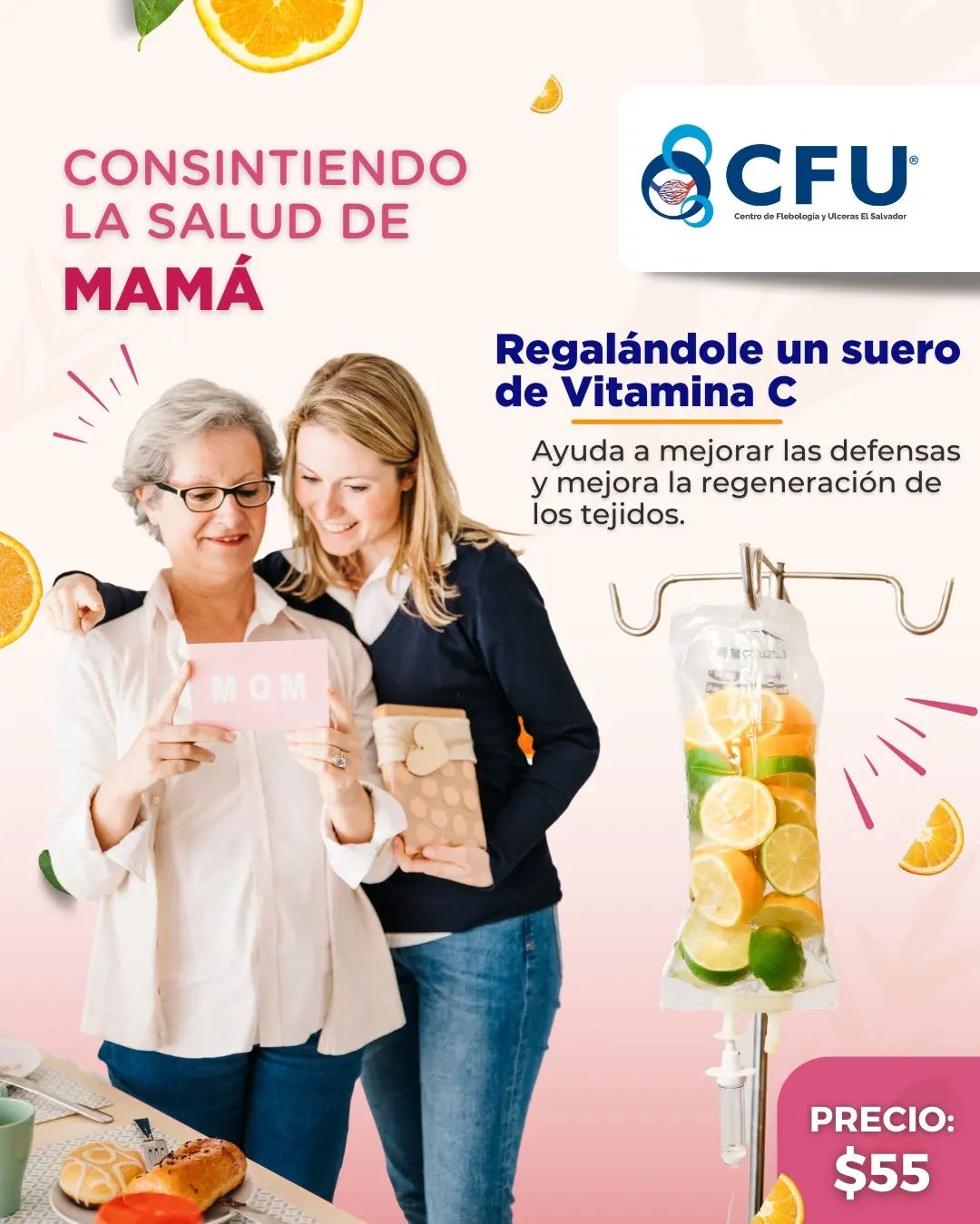 Obsequia A Mamá Un Suero De Vitamina C
