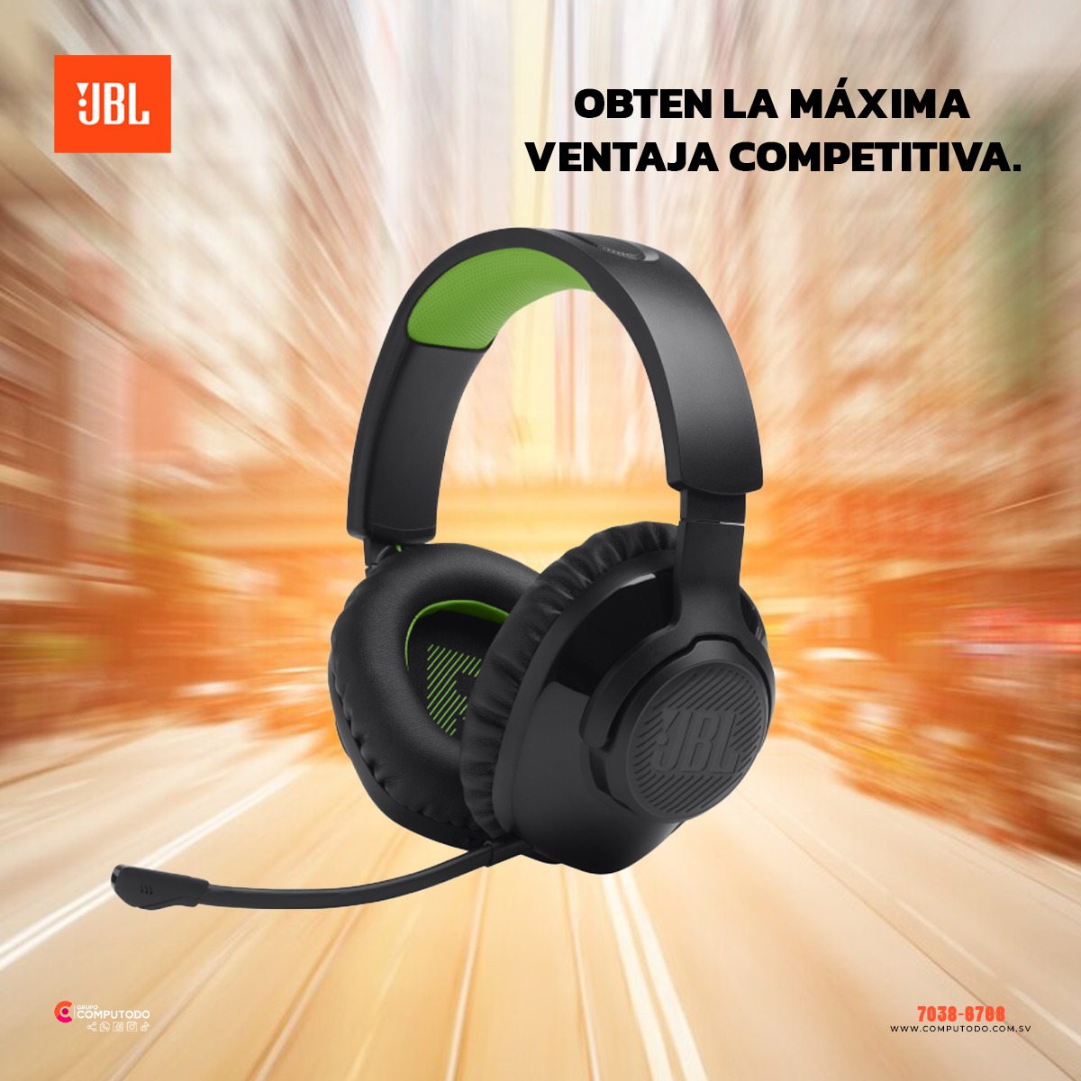 Vive el juego al máximo con JBL