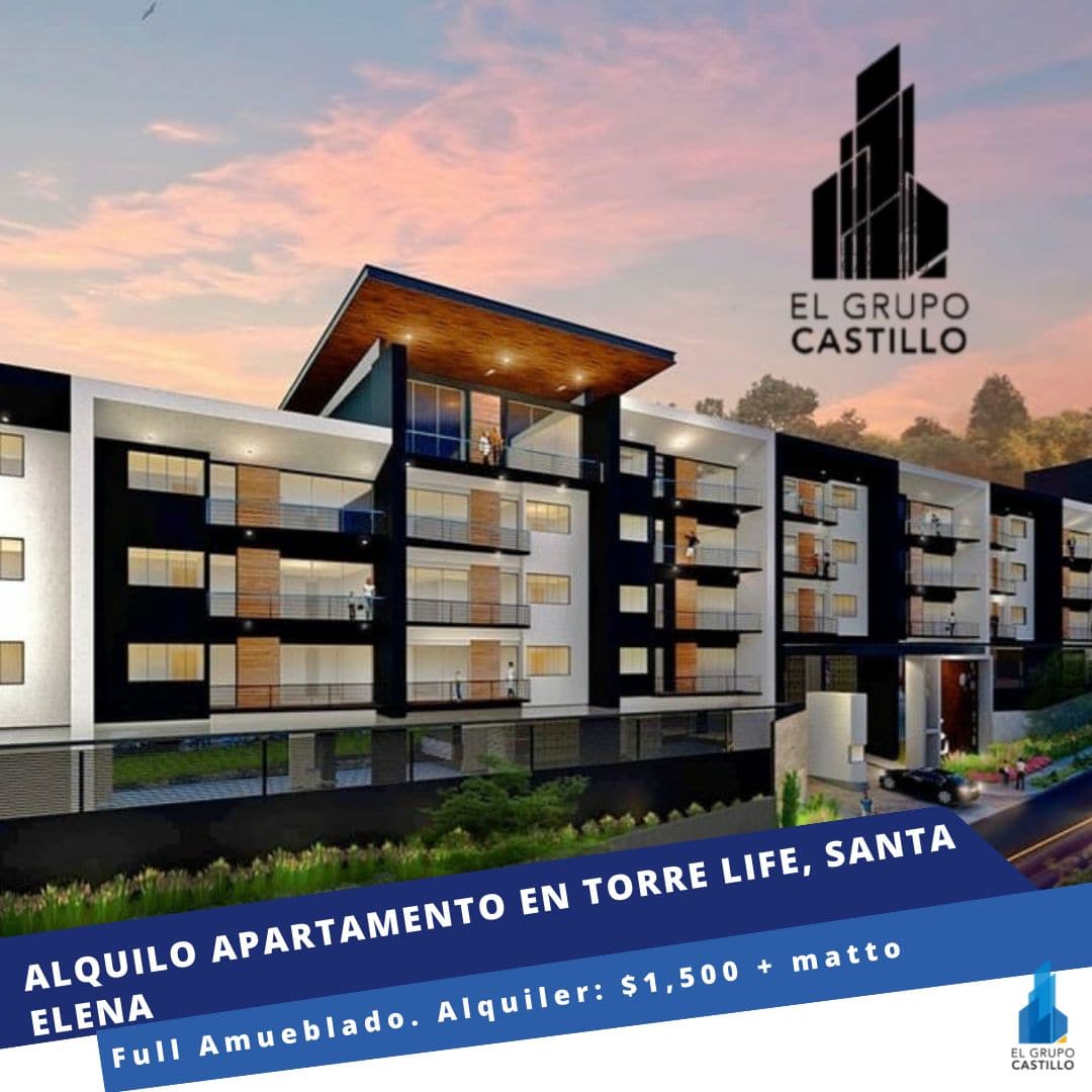 ALQUILO Apartamento en Torre Life, a estrenarlo