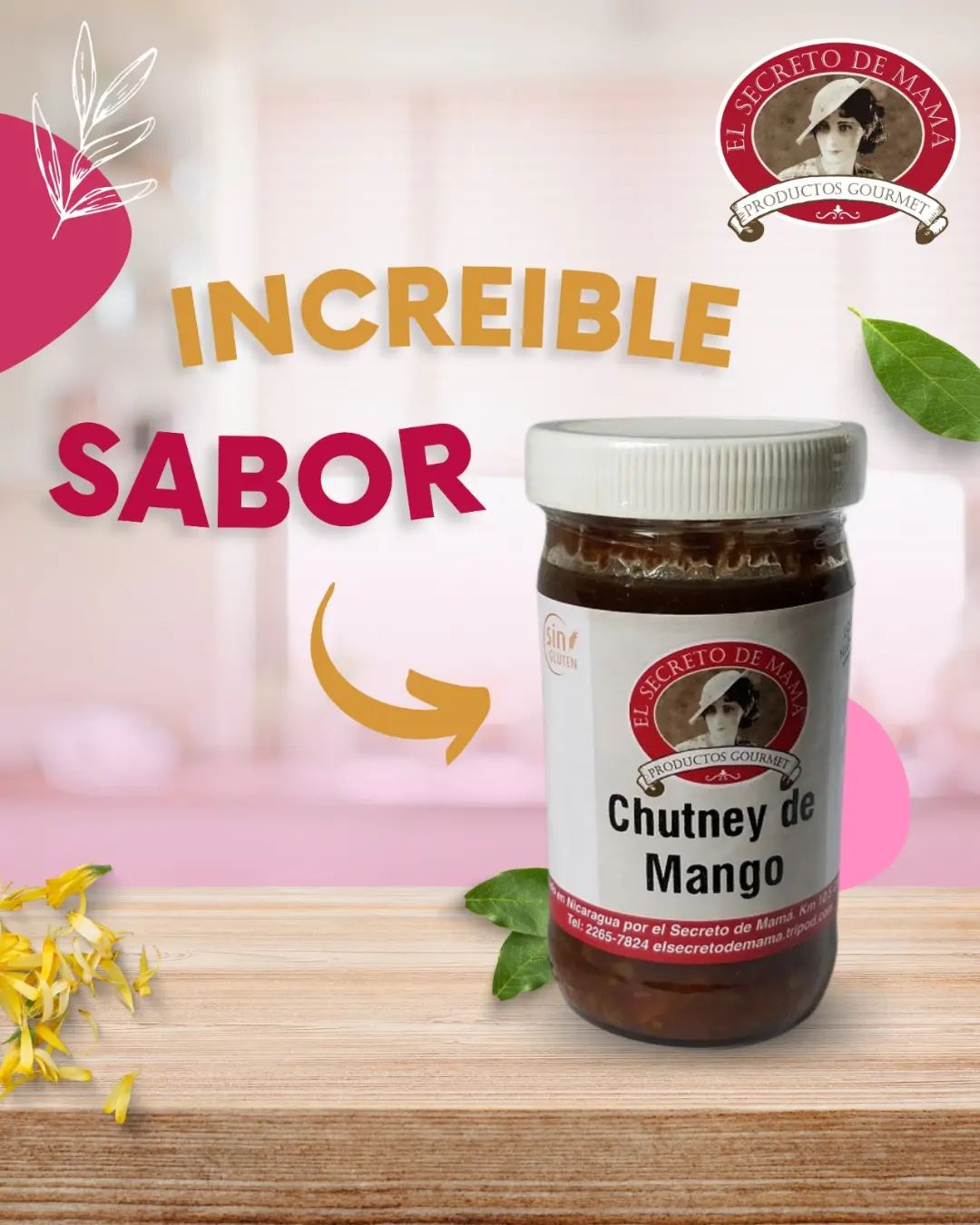 Delicioso Chutney de Mango, Managua, Nicaragua.