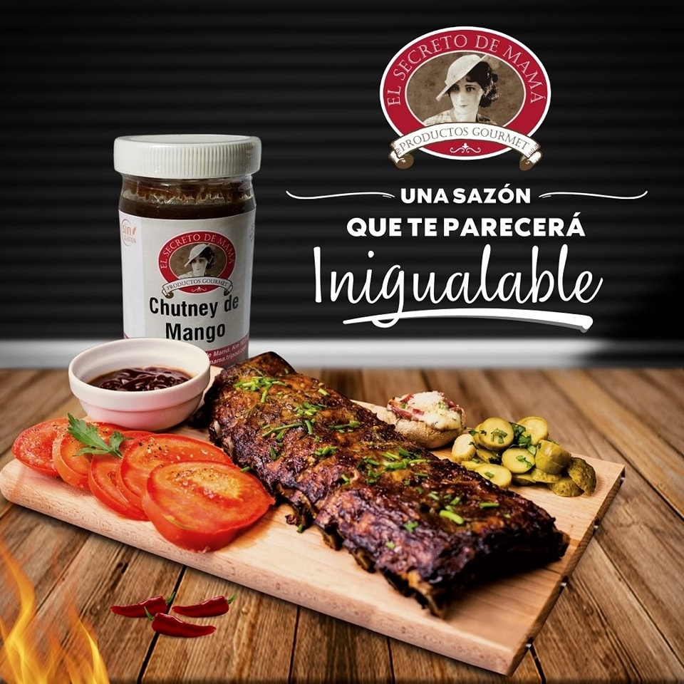 ¡Siente el sabor exótico de nuestro delicioso chutney de mango!