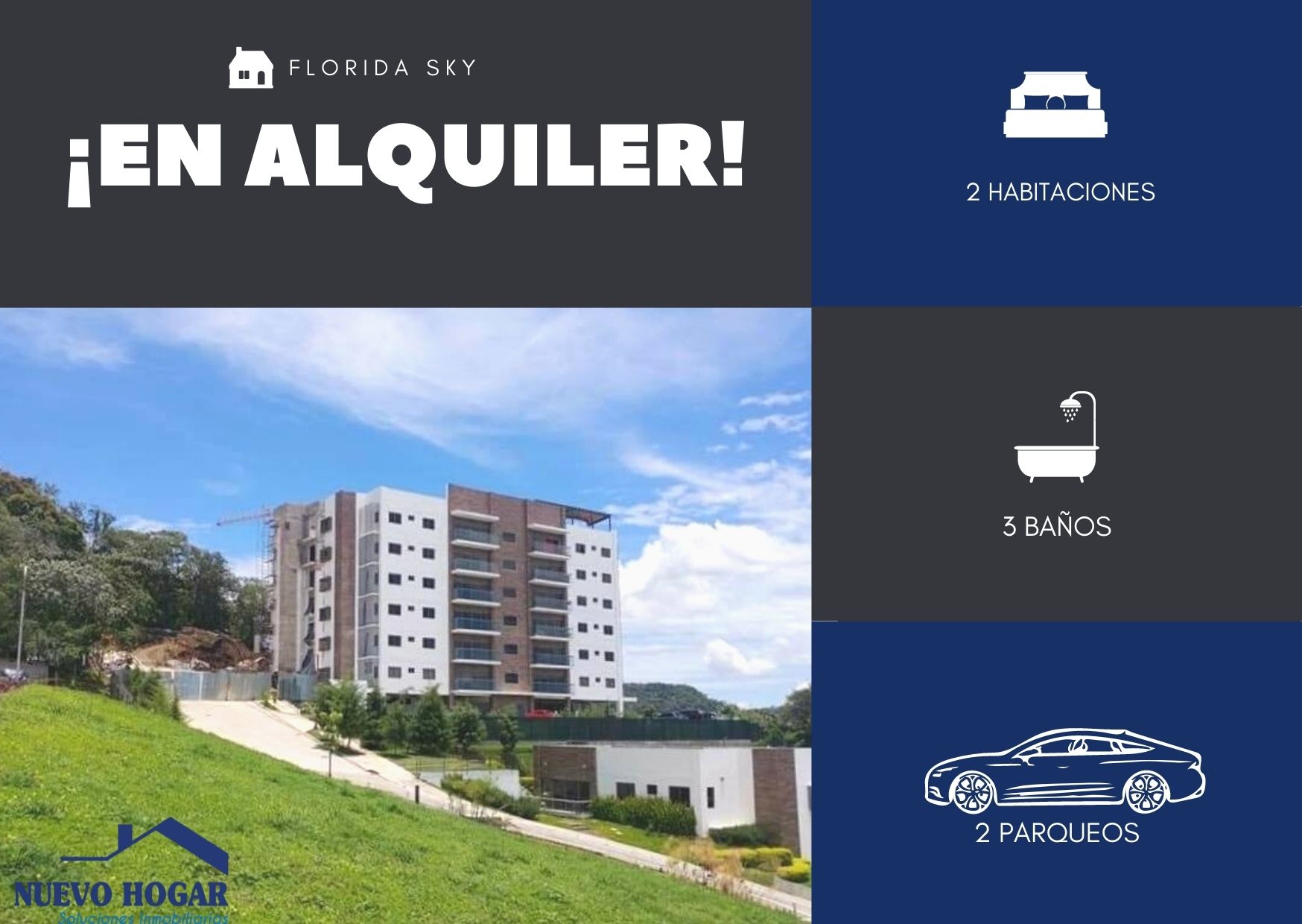 SE ALQUILA APARTAMENTO EN NUEVO CUSCATLAN.