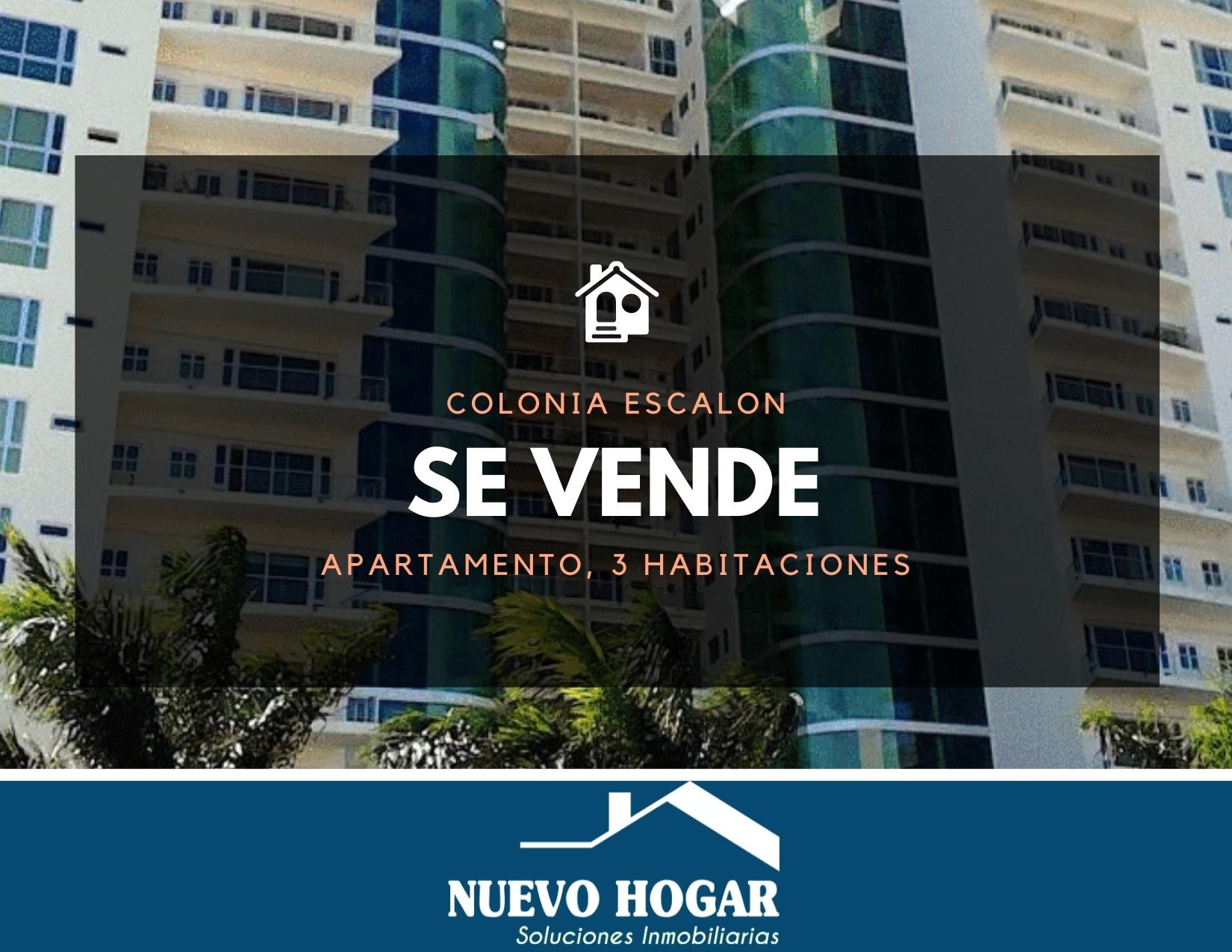 SE VENDE APARTAMENTO EN COLONIA ESCALON.